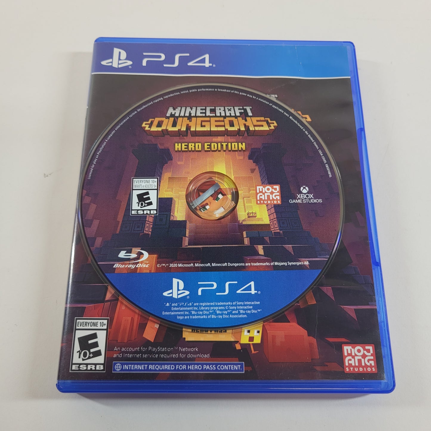 Minecraft Dungeons [Hero Edition] (Sony PlayStation 4 PS4, 2020)