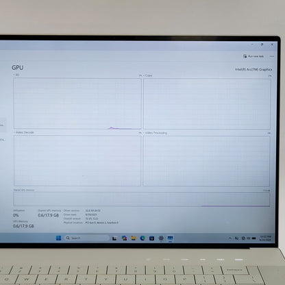 Dell XPS 9640 16.3" Core Ultra 9 185H 2.5GHz 32GB RAM 512GB SSD GeForce RTX 4060