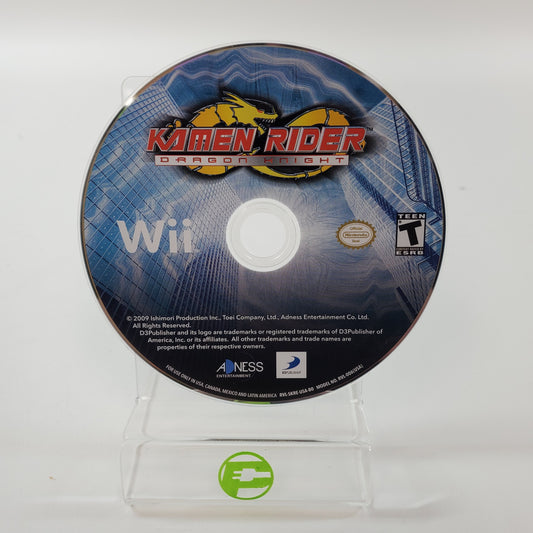 Kamen Rider: Dragon Knight (Nintendo Wii, 2009) Disc Only