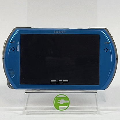 Sony PlayStation Portable Go PSP-N1001 Handheld Console Only Blue READ