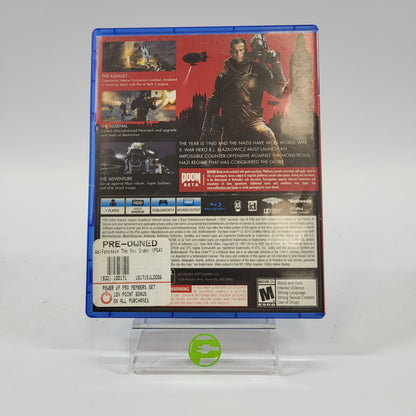 Wolfenstein: The New Order (Sony PlayStation 4 PS4, 2014)