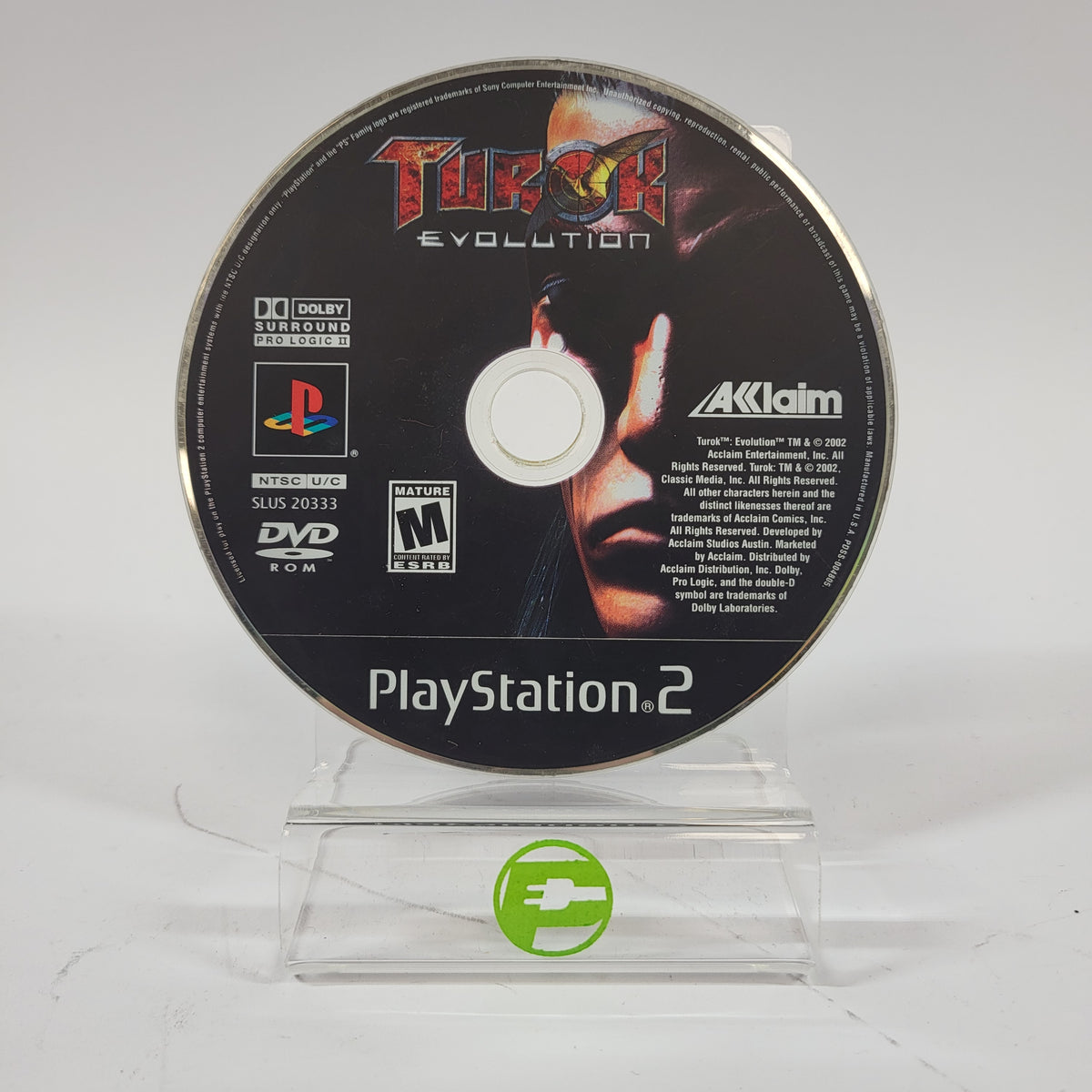 Turok Evolution (Sony PlayStation 2 PS2, 2002)