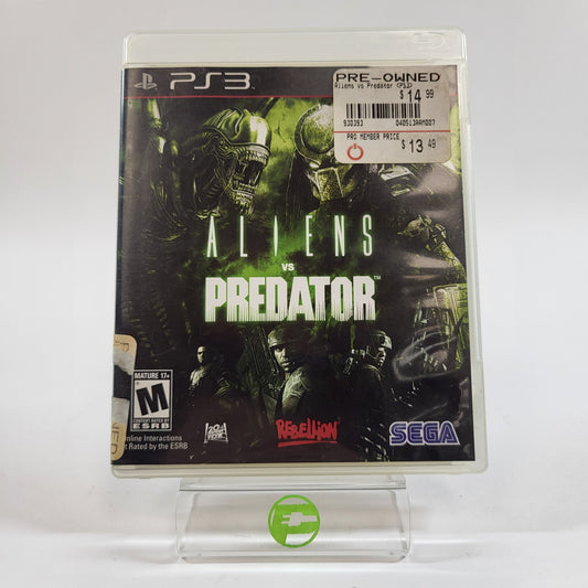 Aliens vs. Predator (Sony PlayStation 3 PS3, 2010)
