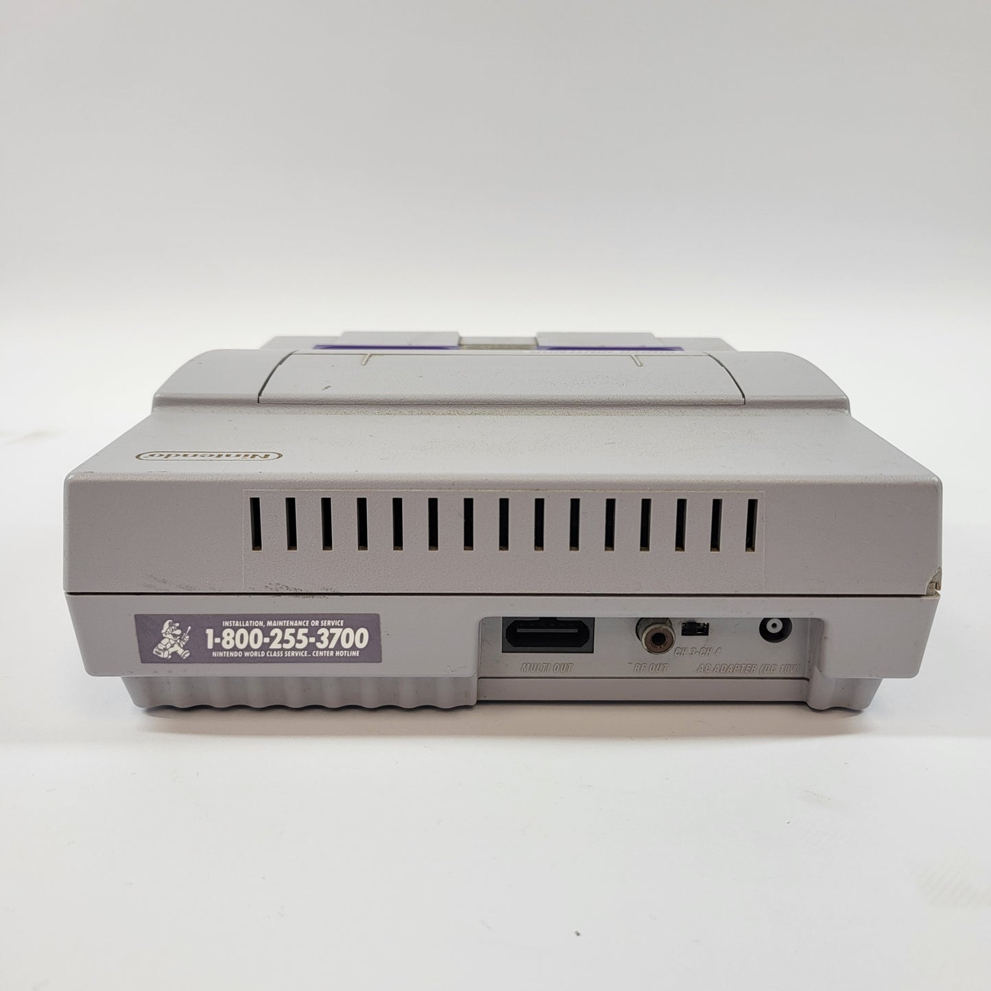 Super Nintendo Entertainment System SNES Console Gaming System SNS-001 Gray