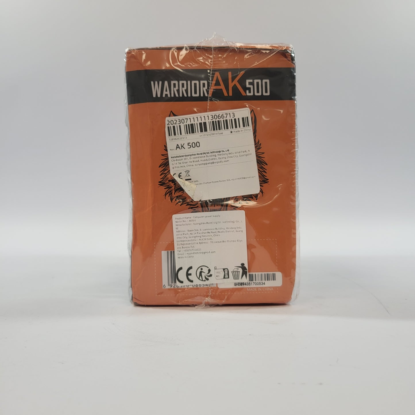 New AIGO WARRIOR AK500 AK500 80 Plus 500W Non Modular Power Supply