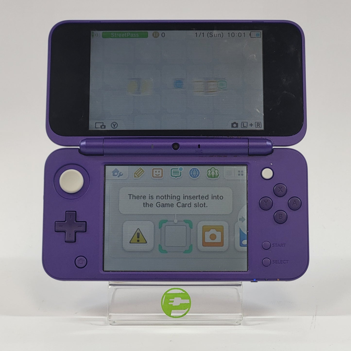 Nintendo 2DS XL Handheld Game Console Only JAN-001 Atomic Purple