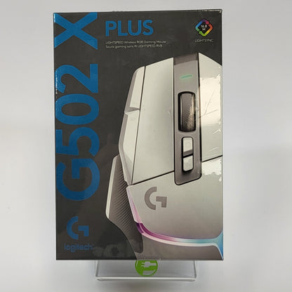 New Logitech G502 X Plus MR0089 Wireless Mouse White