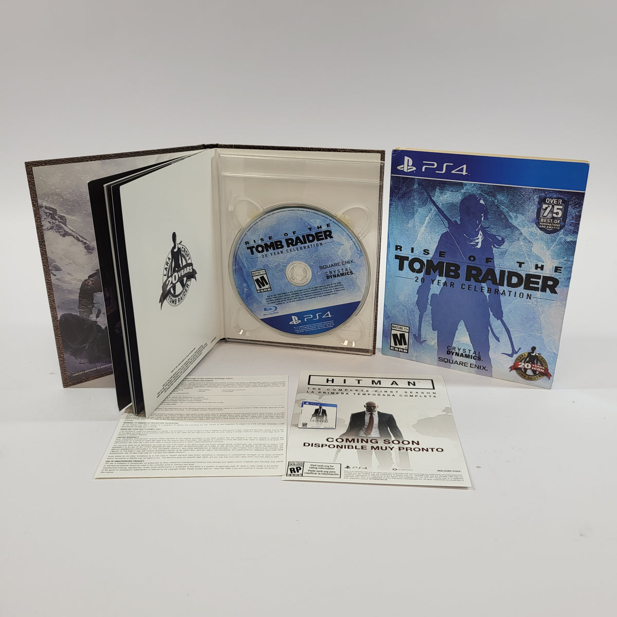 Rise of the Tomb Raider [Art Book Edition] (Sony PlayStation 4 PS4, 2016)