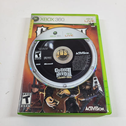 Guitar Hero III Legends of Rock (Microsoft Xbox 360, 2007)