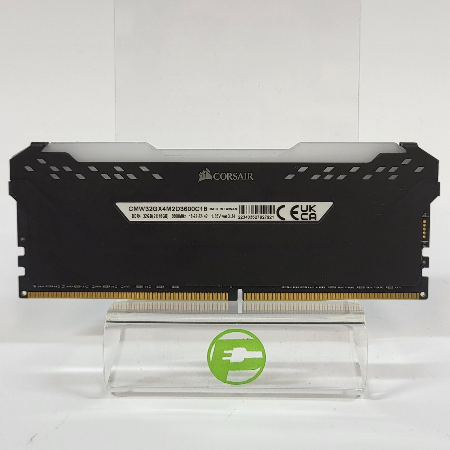 Corsair Vengeance RGB Pro 16GB (1x16GB) RAM DDR4 3600MHz CMW32GX4M2D3600C18