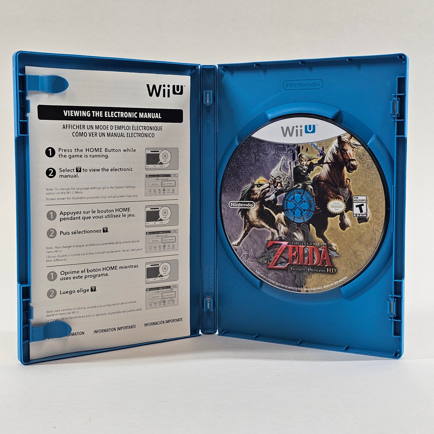 Zelda Twilight Princess HD (Nintendo Wii U, 2016)