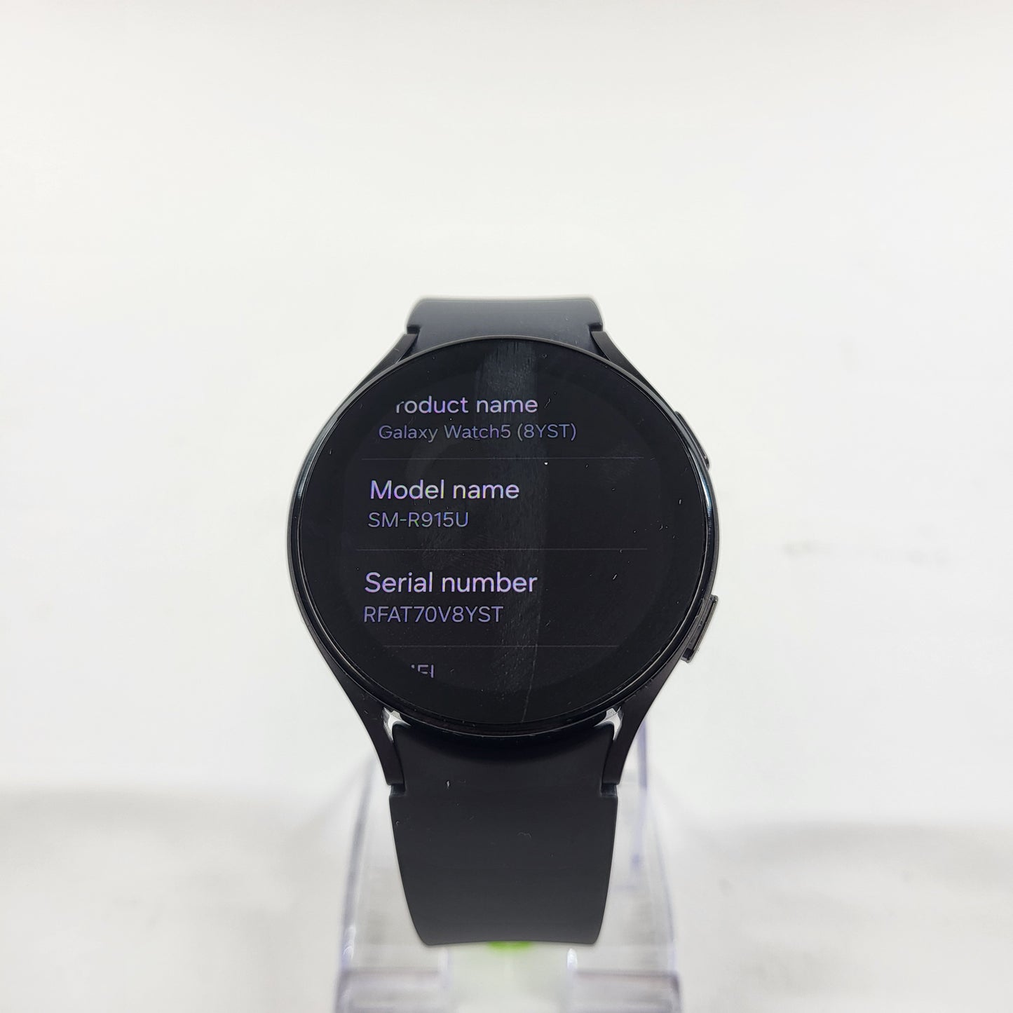 Unlocked Samsung Galaxy Watch5 Stainless Steel Smartwatch SM-R915U