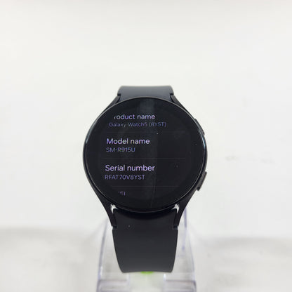 Unlocked Samsung Galaxy Watch5 Stainless Steel Smartwatch SM-R915U