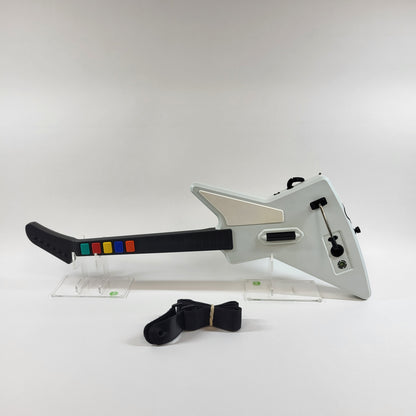 Microsoft Wired Guitar Hero Guitar White 95055 For Xbox 360