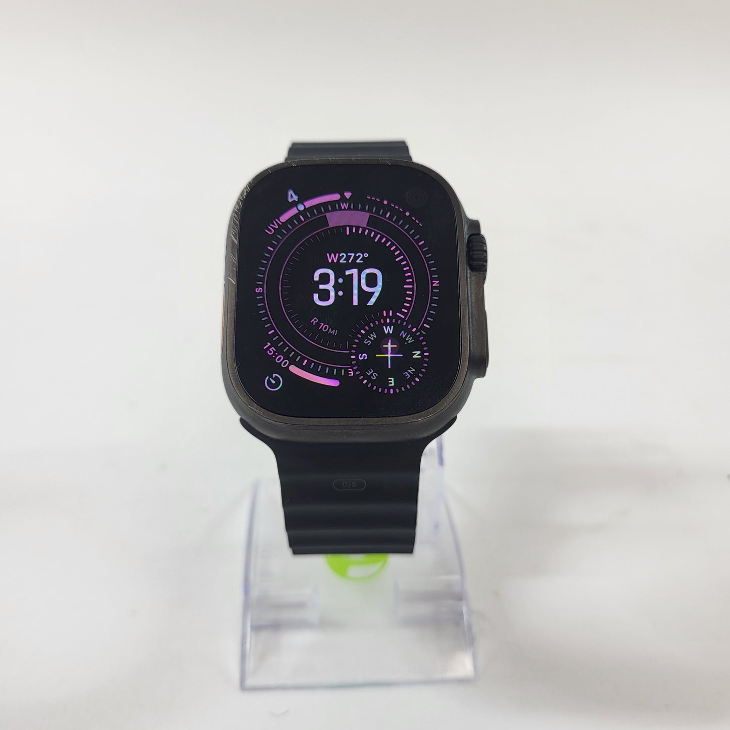 Unlocked Apple Watch Ultra 2 49MM Black Titanium Black Ocean Band MX4Q3LW/A