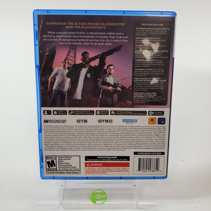 Grand Theft Auto V (Sony PlayStation 5 PS5, 2022)