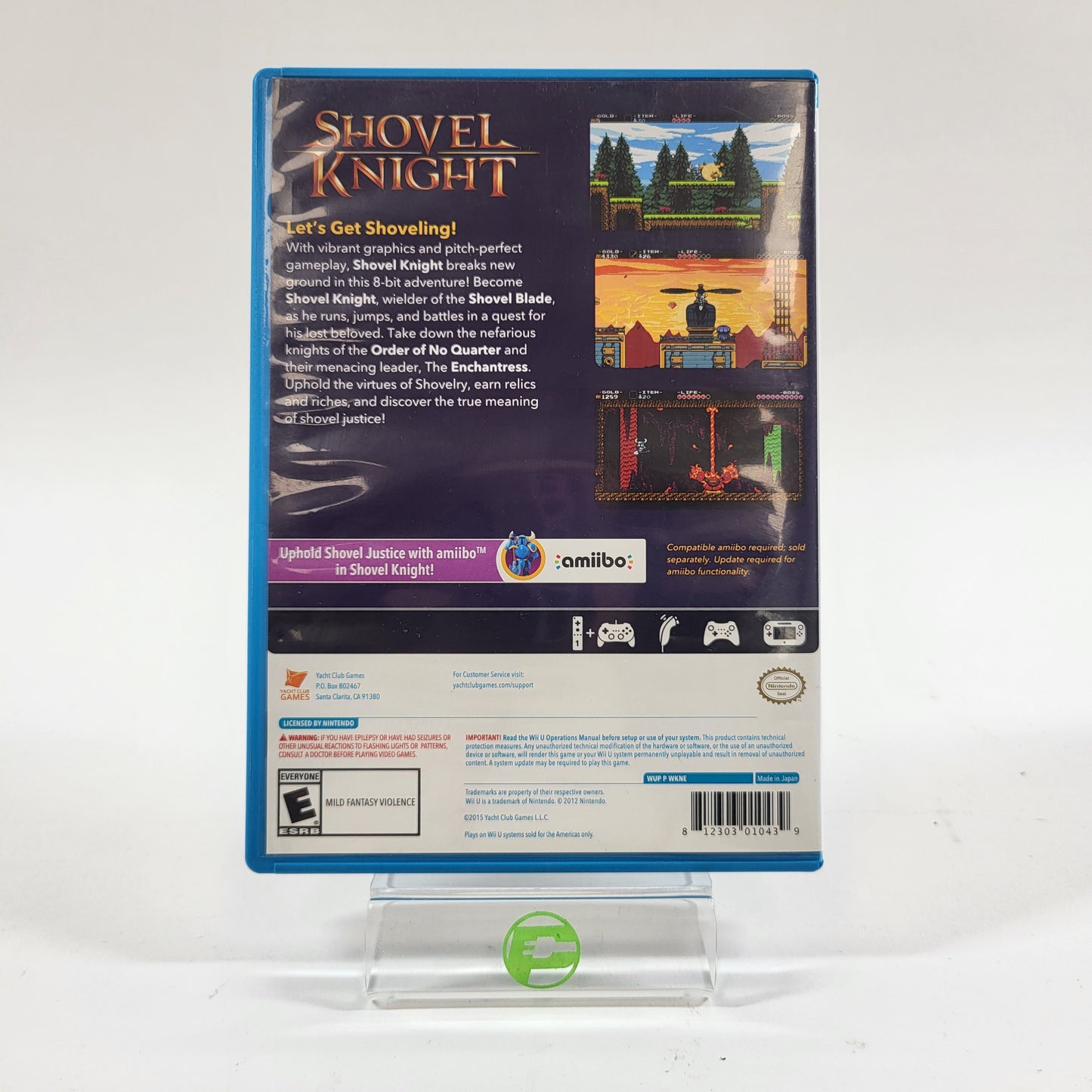 Shovel Knight (Nintendo Wii U, 2015)