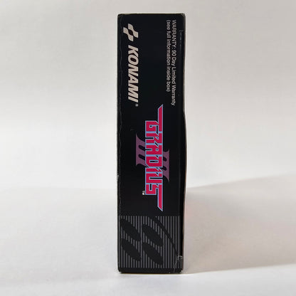 Gradius III (Super Nintendo SNES, 1991) PSA 9.2 CIB