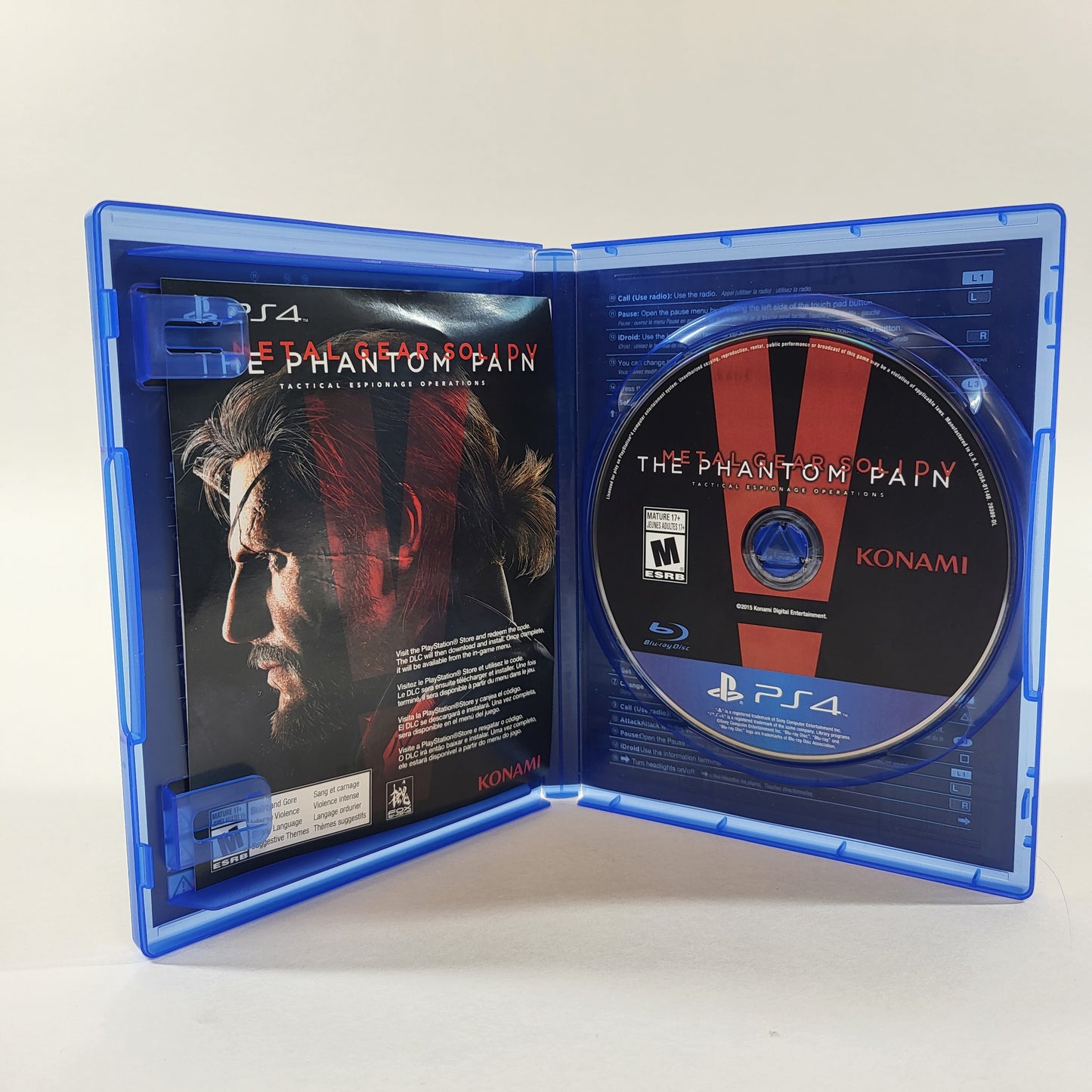 Metal Gear Solid V: The Phantom Pain [Day One] (Sony PlayStation 4 PS4, 2015)