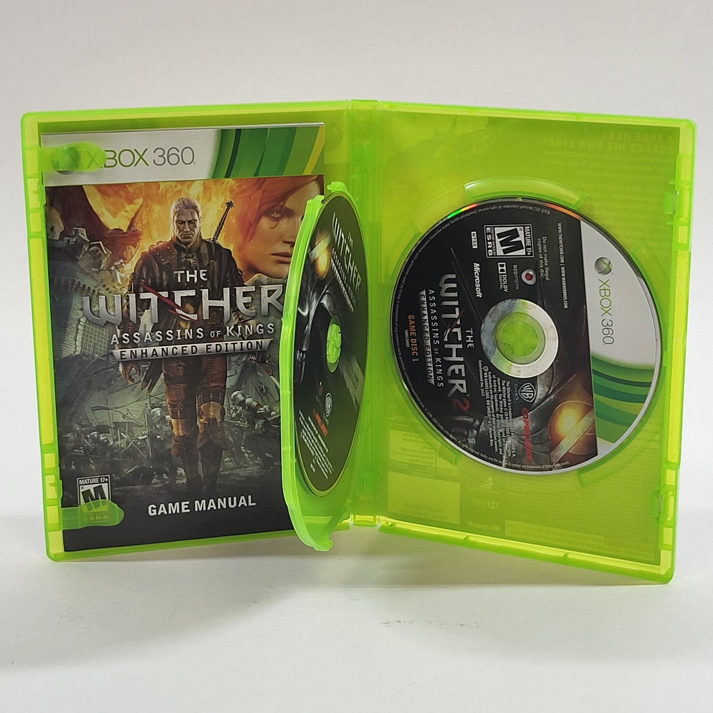Witcher 2: Assassins of Kings: Enhanced Edition (Microsoft Xbox 360, 2012)