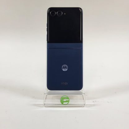 Cricket Motorola Razr 2025 256GB 16 Alpine Blue XT2553-5 READ