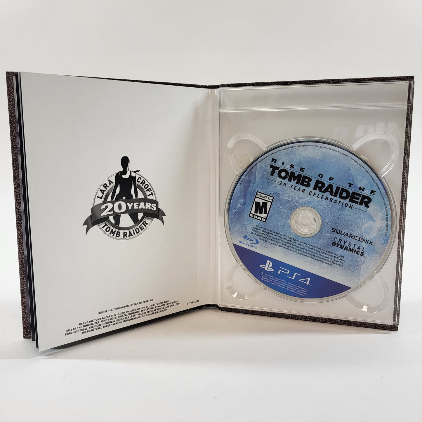 Rise of the Tomb Raider: 20 Year Celebration [Art Book Edition] (PS4, 2016)