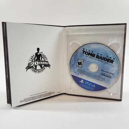 Rise of the Tomb Raider: 20 Year Celebration [Art Book Edition] (PS4, 2016)