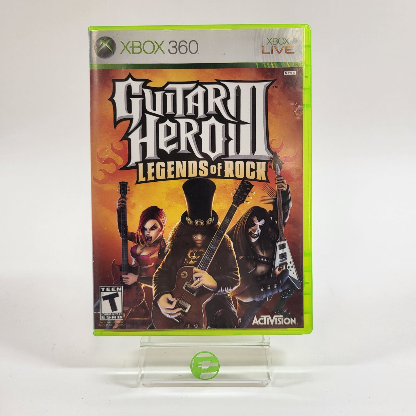Guitar Hero III Legends of Rock (Microsoft Xbox 360, 2007)