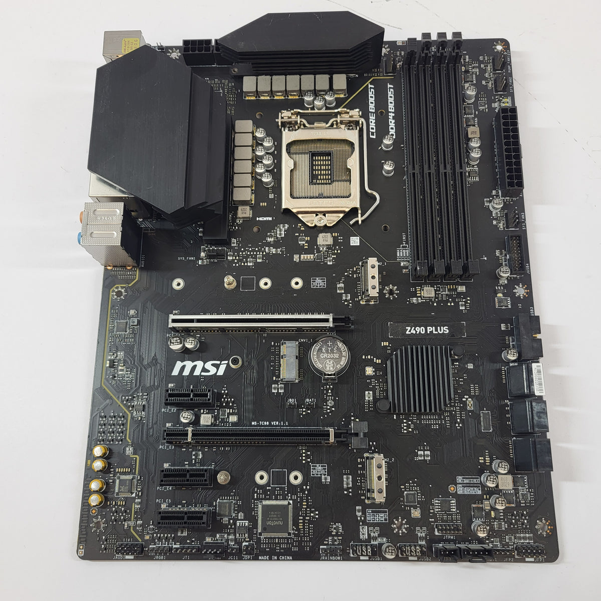 MSi Z490 Plus LGA 1200 ATX READ Intel DDR4 Motherboard READ