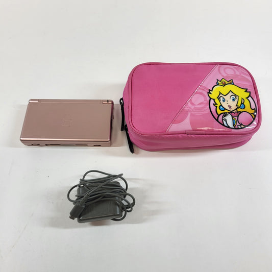 Nintendo DS Lite Handheld Game Console USG-001 Pearl Pink