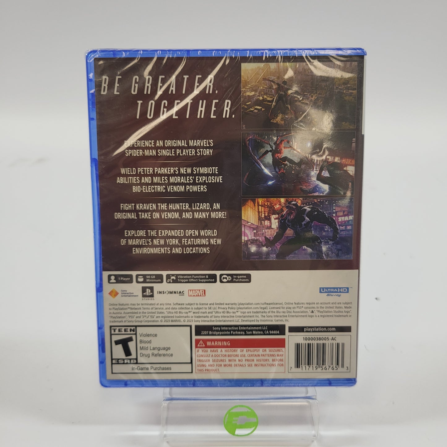 New Marvel Spider-Man 2 (Sony PlayStation 5 PS5, 2023) READ