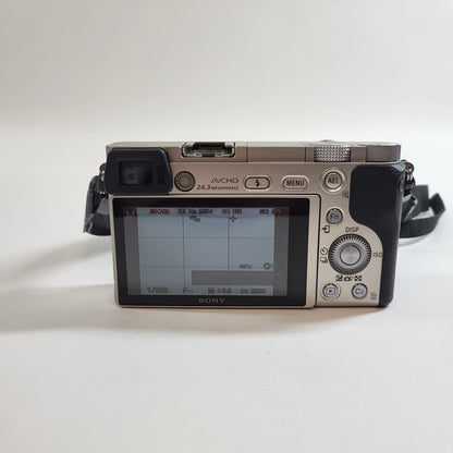 Sony Alpha A6000 24.3MP APS-C Interchangeable Lens Camera 2753 Shutter Count