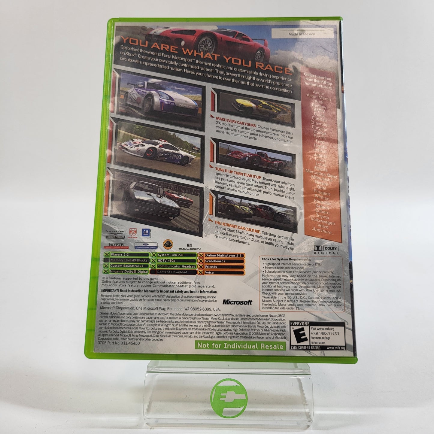 Forza Motorsport (Microsoft Xbox, 2005)