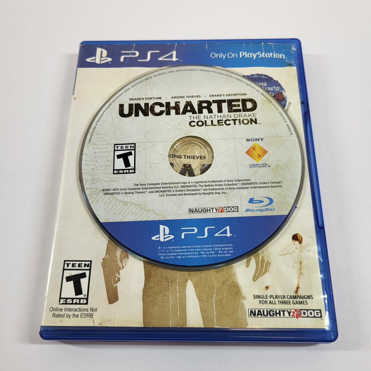 Uncharted The Nathan Drake Collection (Sony PlayStation 4 PS4, 2015)