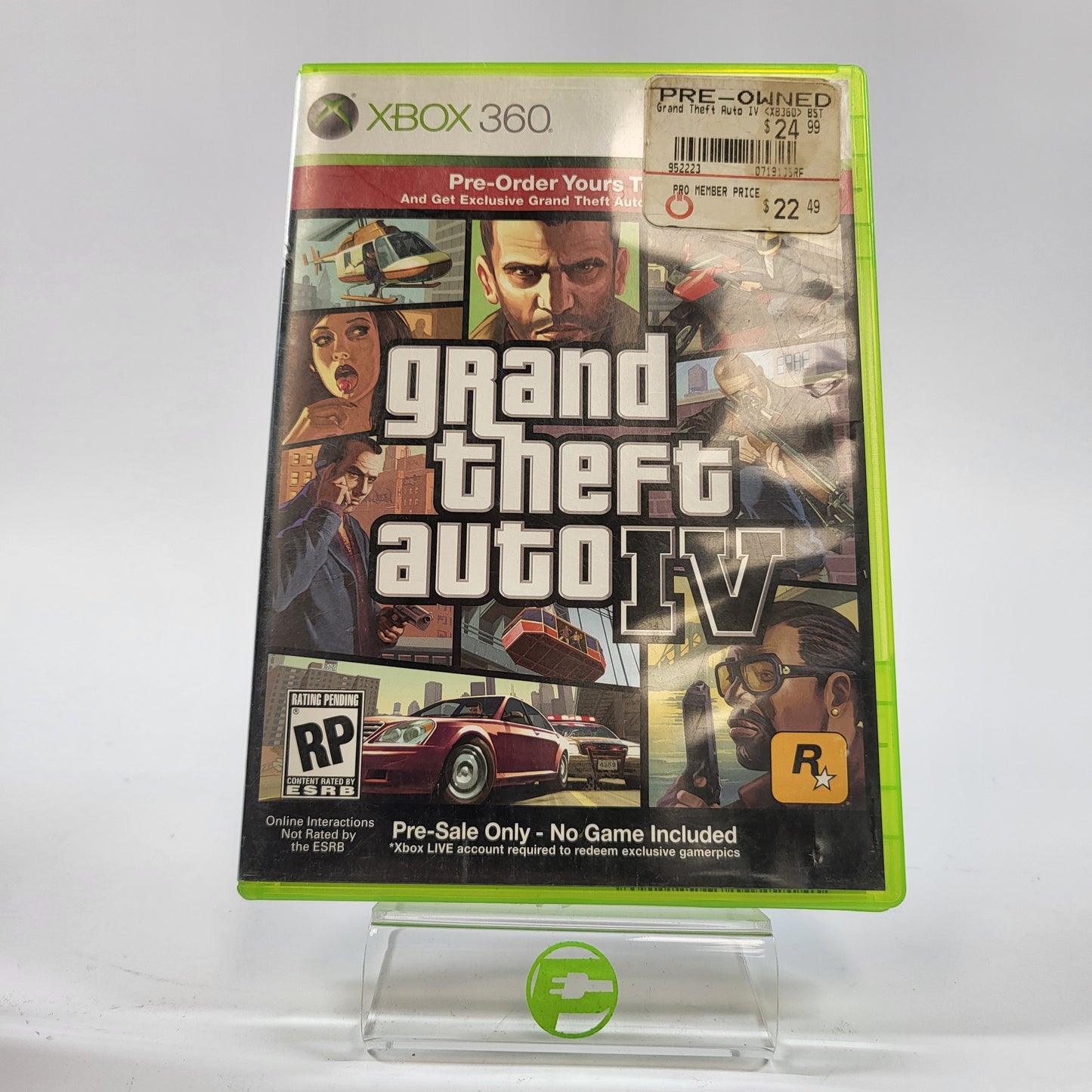Grand Theft Auto IV (Microsoft Xbox 360, 2008)