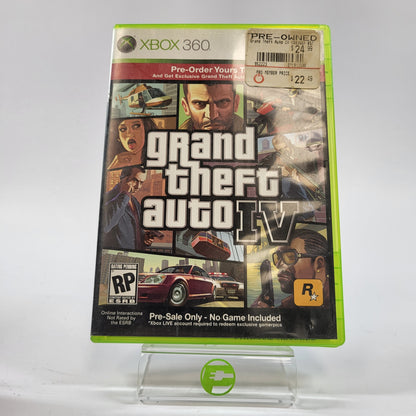 Grand Theft Auto IV (Microsoft Xbox 360, 2008)