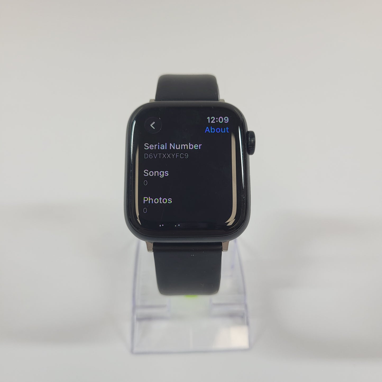 Unlocked Apple Watch SE 2nd Gen Midnight Aluminum Aftermarket Band MNU03LL/A