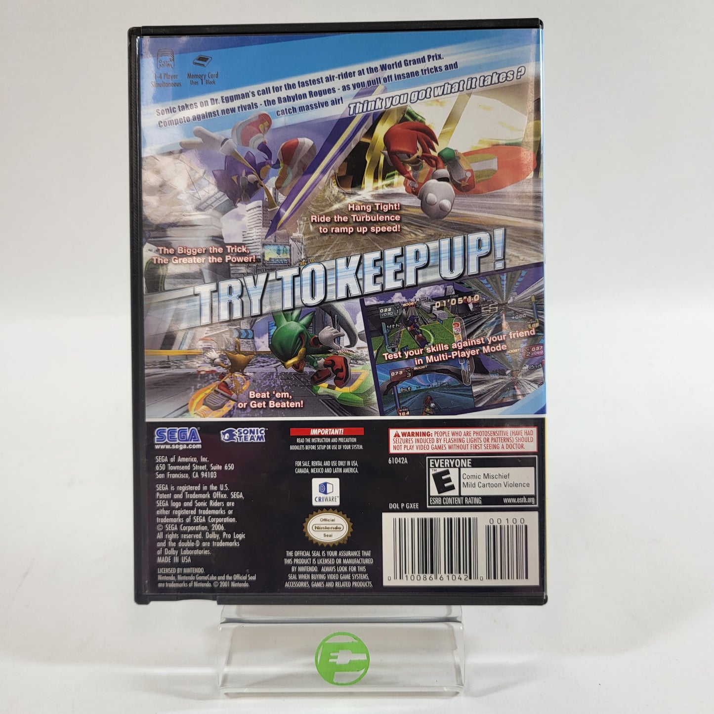 Sonic Riders (Nintendo GameCube, 2006)