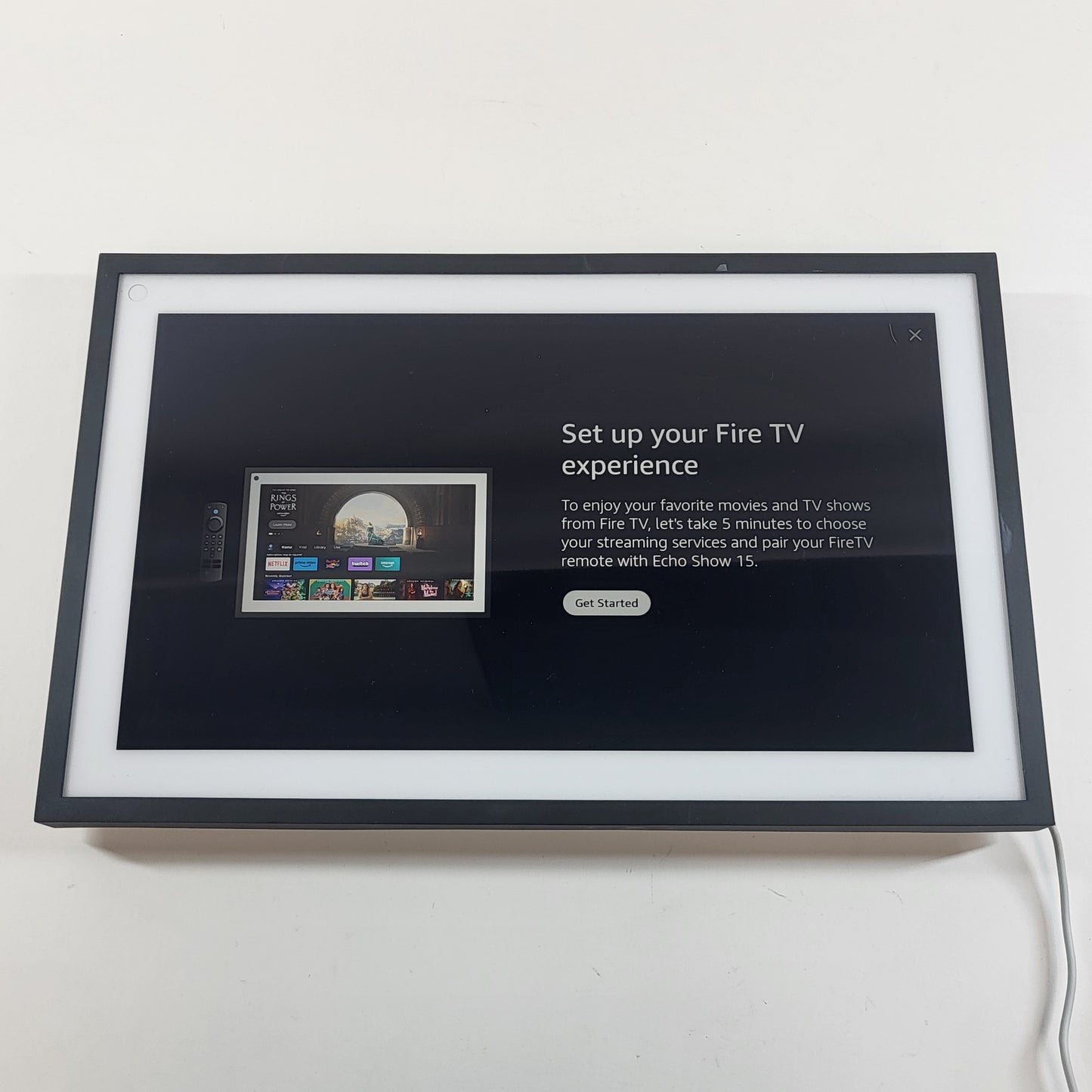 Amazon Echo Show 15 Smart Home Display White H6YA25