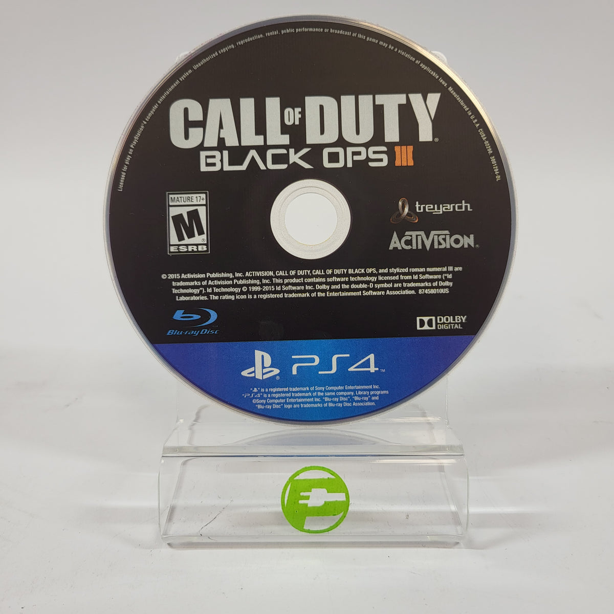 Call of Duty Black Ops III (Sony PlayStation 4 PS4, 2015)