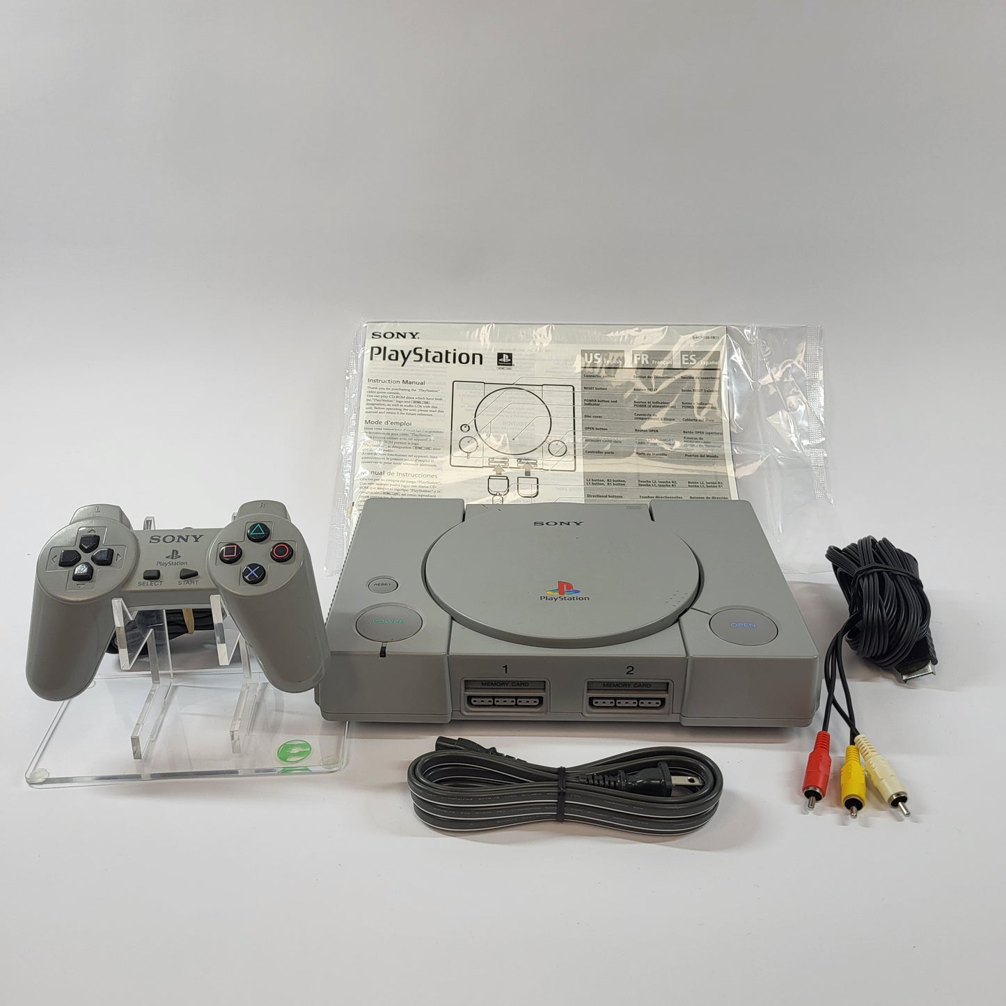 Sony PlayStation 1 PS1 Gray Console Gaming System SCPH-5501