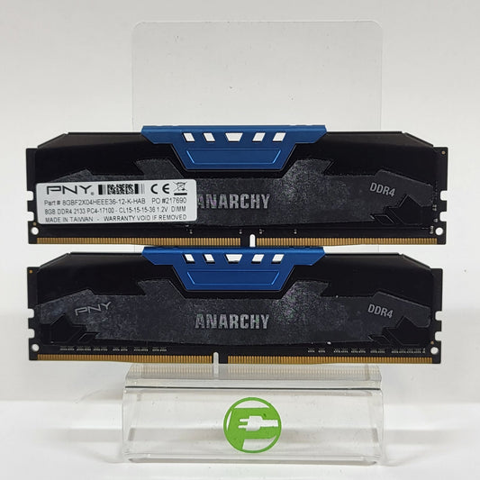 PNY ANARCHY 16GB (2x8GB) RAM DDR4 2133MHz 8GBF2X04HEEE36-12-K-HAB