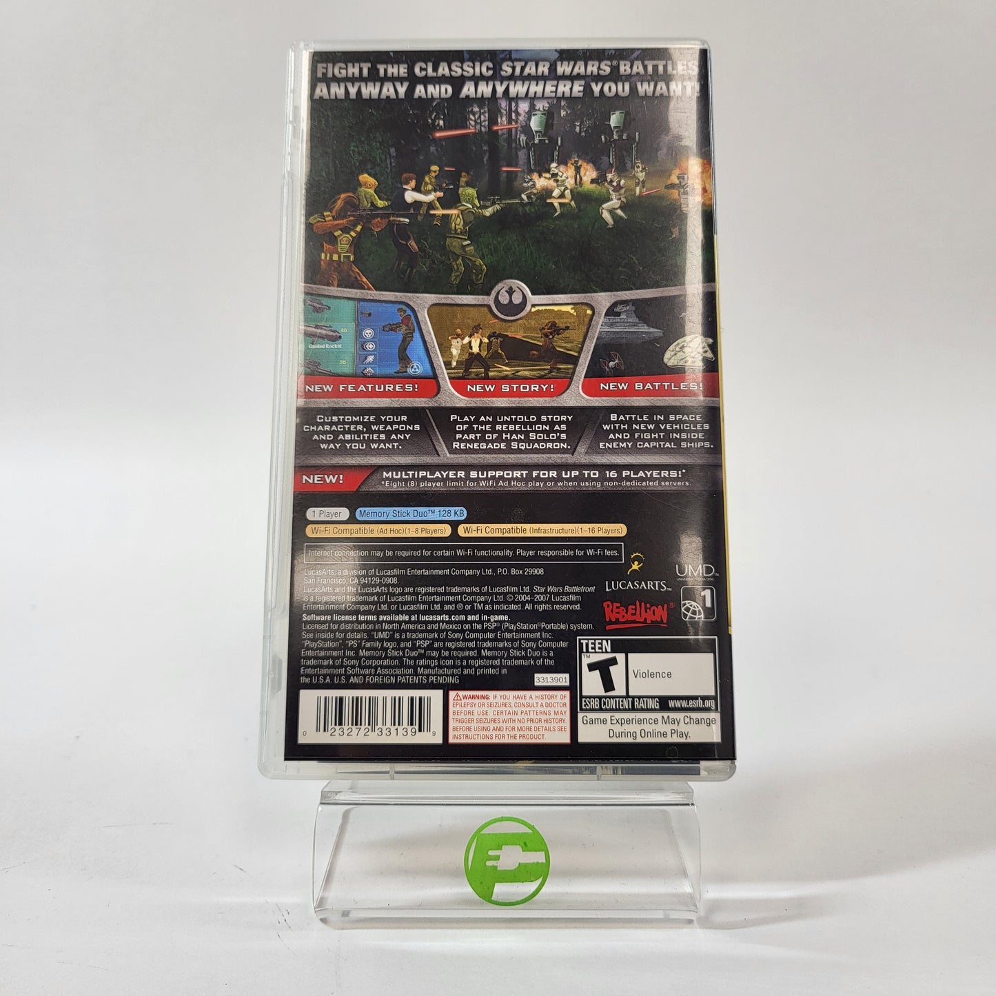 Battlefront Renegade Squadron (Sony PlayStation Portable PSP, 2007)