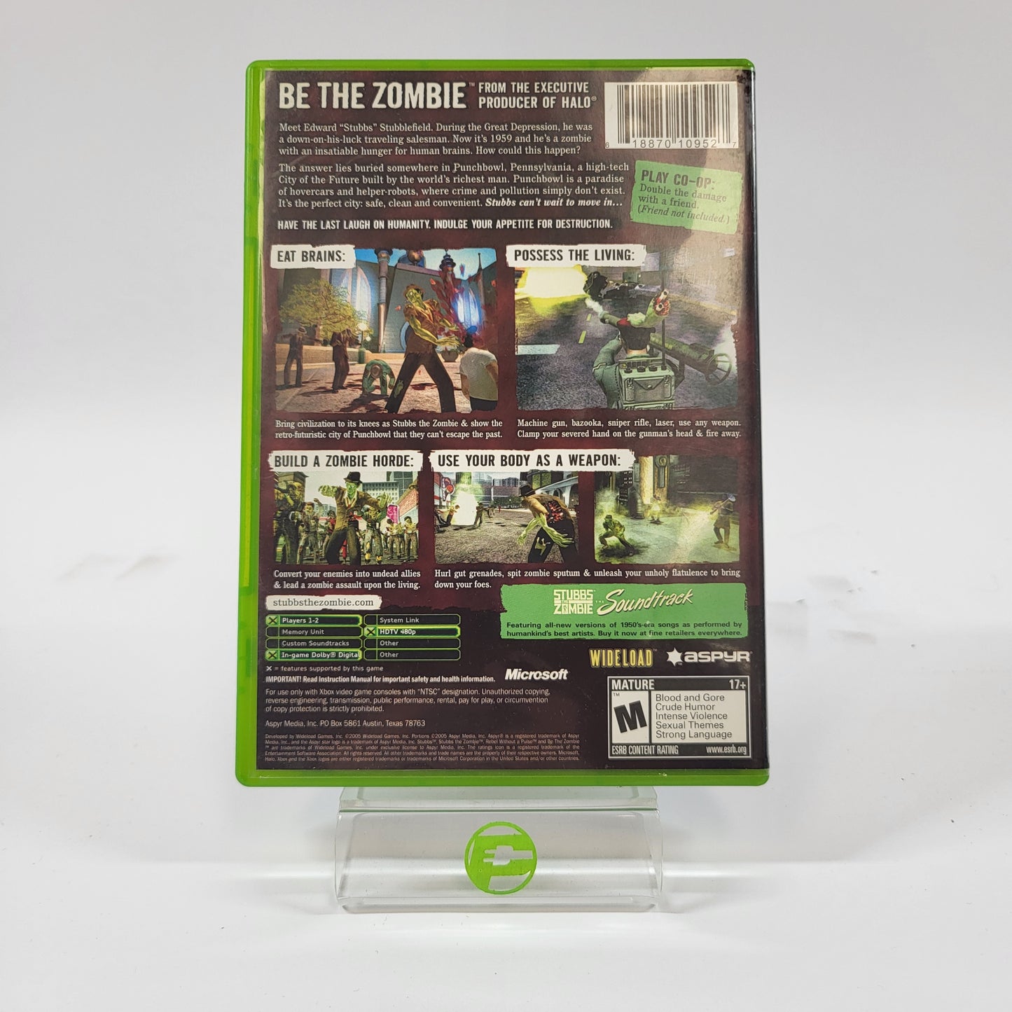 Stubbs the Zombie in Rebel Without a Pulse (Microsoft Xbox, 2005)