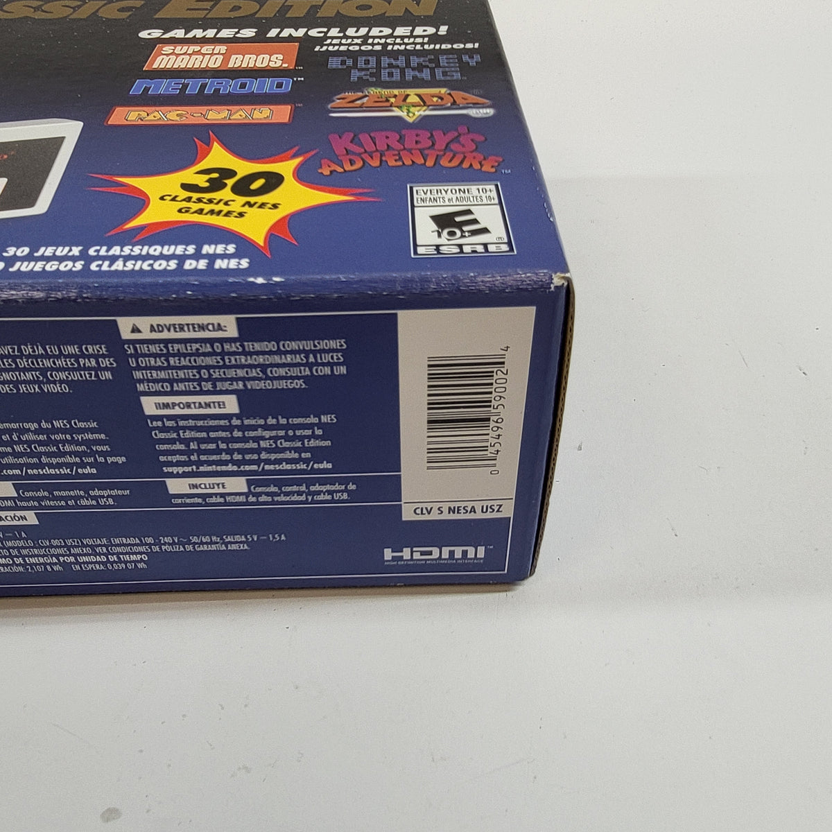 Nintendo NES Classic Edition Console Gaming System CLV-001 Gray