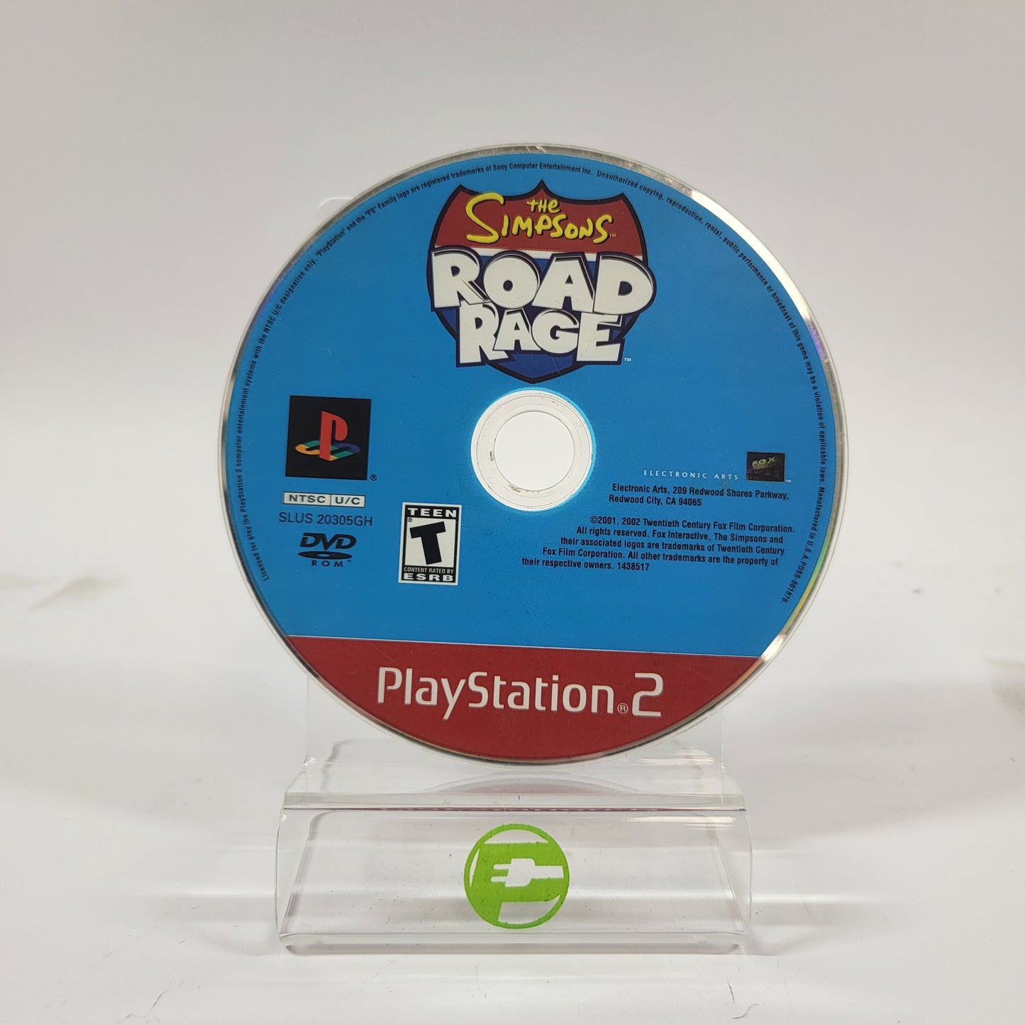 The Simpsons Road Rage [Greatest Hits] (Sony PlayStation 2 PS2, 2001)