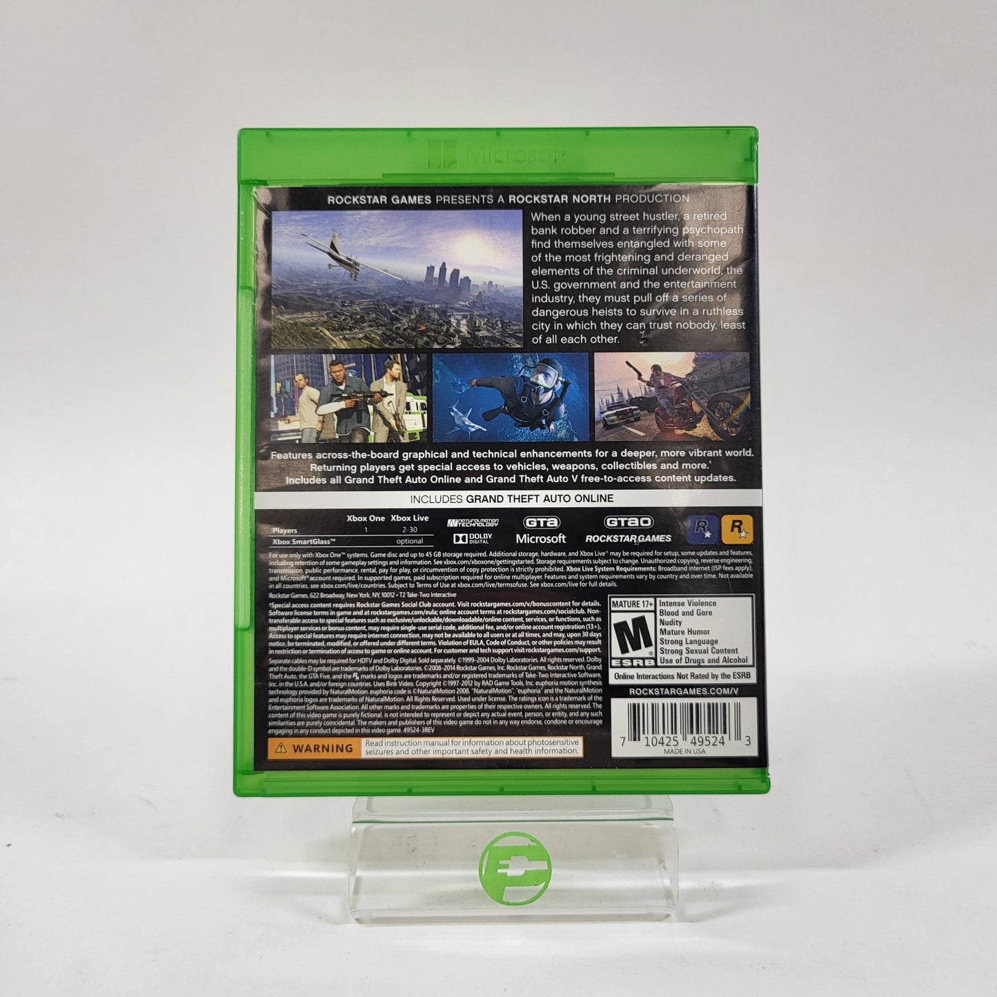 Grand Theft Auto V (Microsoft Xbox One, 2014)