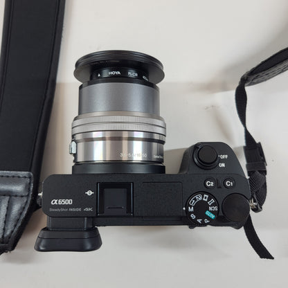 Sony Alpha A6500 24MP Mirrorless Digital Camera 8652 Shutter Count