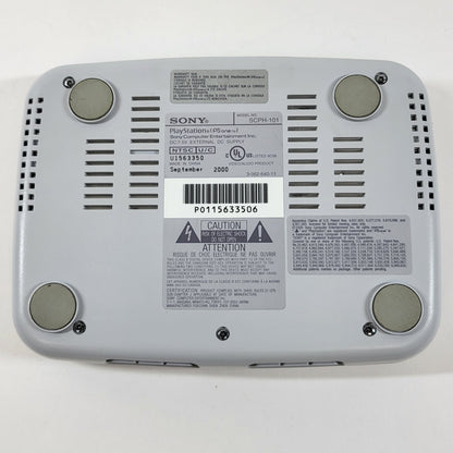 Sony PlayStation 1 PSOne PS1 Grey Console Gaming System SCPH-101
