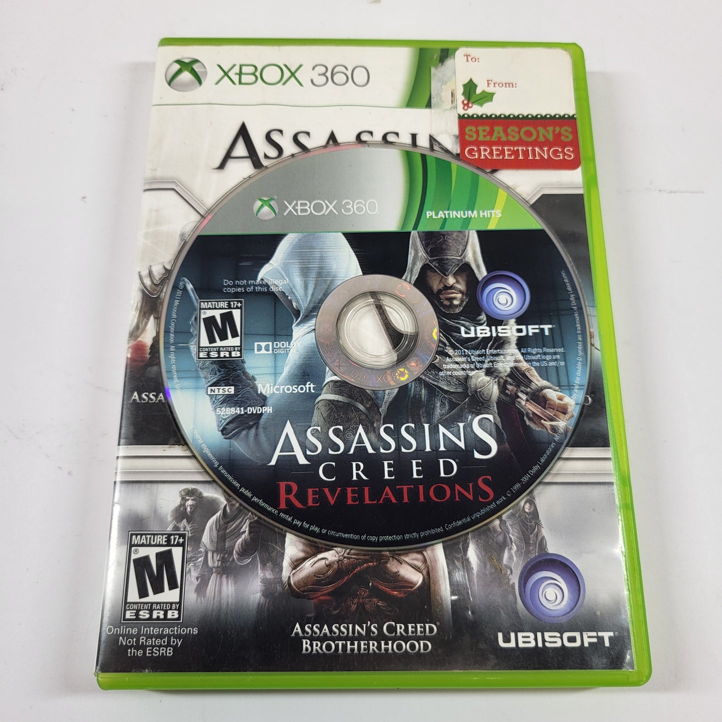 Assassin's Creed: Ezio Trilogy (Microsoft Xbox 360, 2013)